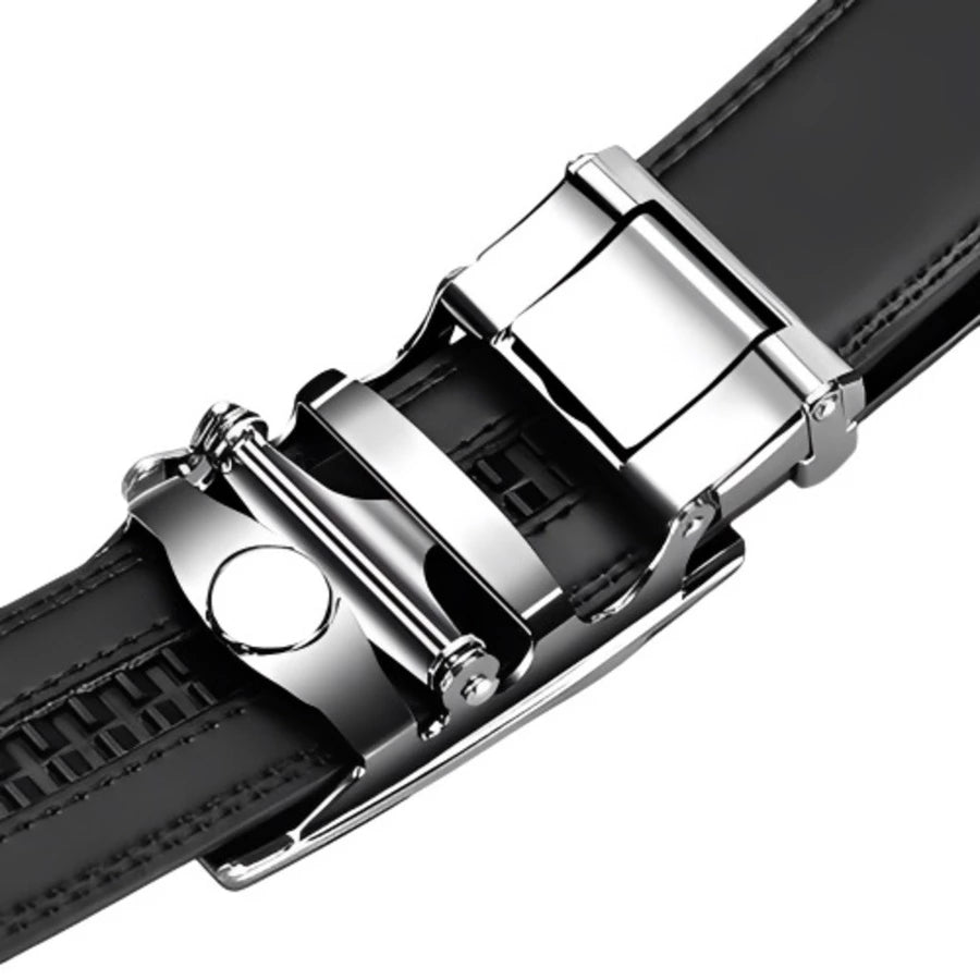 Cinto Luxo Social Masculino Em Couro Sintetico